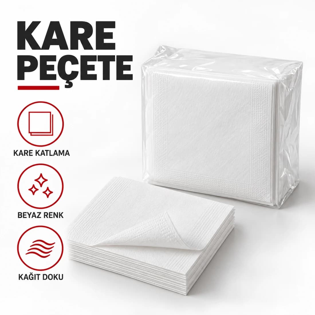 KARE PEÇETE JOYPACK 100 LÜ — temsili ürün görseli